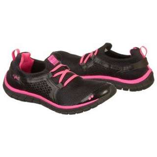 Athletics Ryka Womens Desire Black/Neon Pink Shoes 