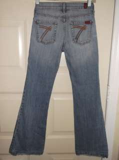 WOMENS SEVEN FOR ALL MANKIND JEANS SIZE 25X29 0  