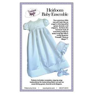  Heirloom Baby Emsemble Pattern Arts, Crafts & Sewing