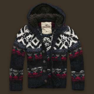 Hollister%Abercrombie%San Elijo wool sweater Strickjacke Hoodie 