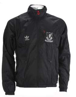 Adidas Originals Liverpool Windbreaker Black LFC Football NEW Jacket 