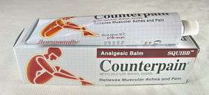 Counterpain Analgesic Balm Hot Cream 120g SQUIBB  