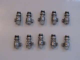 10) Stainless 1/4 Barb Input Fittings Wunder Bar  