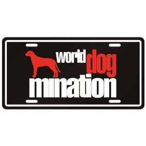  New  Rhodesian Ridgeback  World Dog   Mination  License 