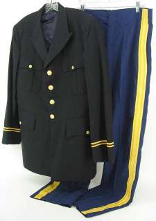 US Army Dress Blue Uniform medical officer  