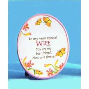  Pink Message Plaque for Wife