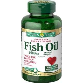  Natures Bounty Omega 3 plus D3 Fish Oil 1200 mg Vitamin D 