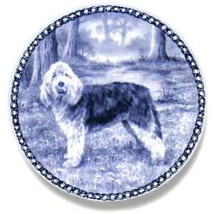  Otter Hound Danish Blue Porcelain Plate