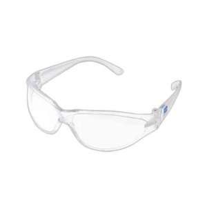     Safety glasses with frosted frame and clear UV protected lenses