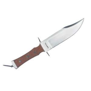   Knives 546 Bowie Fixed Blade Knife with Wood Handles