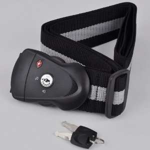   Essential Strap/cam Buckle for Travel Suitcase Black