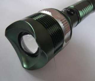 ZOOMABLE 12W CREE XM L T6 LED 1800Lm Rechargeable 18650 Flashlight 