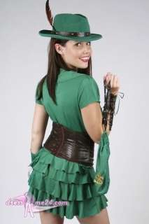 Sexy Robin Hood Kostüm Damen NEU Fasching Karneval  
