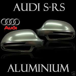 Original AUDI RS4 S5 Aluminium Spiegel Gehäuse Alu matt  