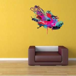  Guitar Wall Decal Sticker Graphic By LKS Trading Post 