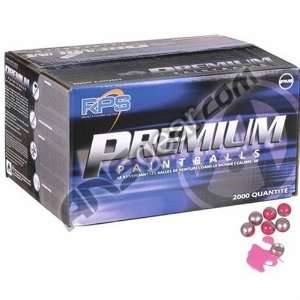  PMI Premium Paintballs Case 2000 Rounds   Pink/Silver 