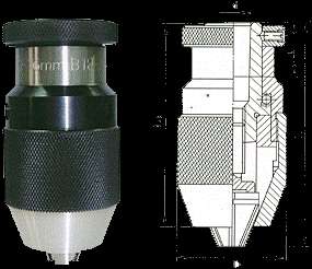 CNC Schnellspann Bohrfutter B16, 0,2 16mm, P, eco line  