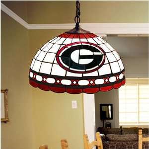  Georgia Bulldogs Tiffany Hanging Lamp