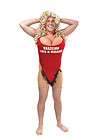 HAIRY MARY BAYWATCH ADULT FANCY DRESS COSTUME STAG NIGH