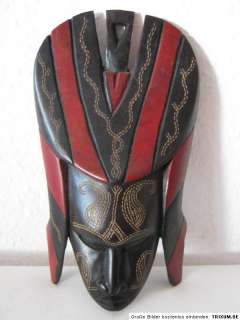 Ältere Afrika Maske Kenia Kenya mascara 22x12cm  