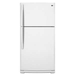    M1BXXGMYW Maytag Top Freezer Refrigerator   White Appliances