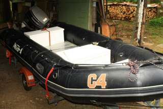 Bombard Commando C4 Schlauchboot 4,30m mit 30 PS Motor Sportboot in 