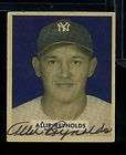 T8) 1949 Bowman #114 ALLIE REYNOLDS auto *New York Yankees