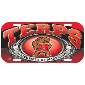   Maryland Terrapins High Definition License Plate