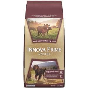 Innova Prime Grain Free Adult Dog Food   Beef & Lamb   5 lb (Quantity 