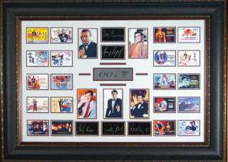 James Bond 007 Collection Replica Autographed Display  