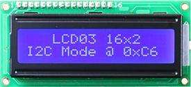 LCD03 16x2 LCD Display blau  