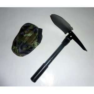  multi function military camping engineering shovel saw 