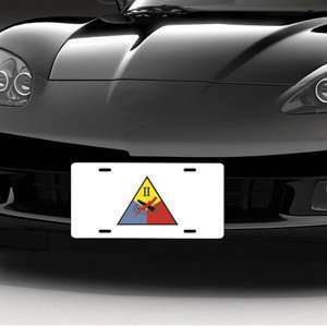  Army 2nd Armored Corps LICENSE PLATE Automotive