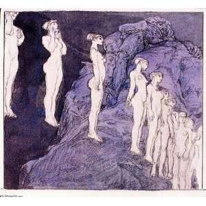   Frantisek Kupka   24 x 22 inches   Prometheus Bound 3