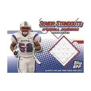 2006 Topps Draft Picks and Prospects Senior Standout Jersey #SSDQ D 