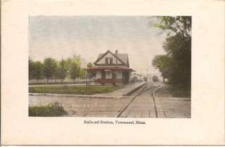TOWNSEND, MA   Railroad Station, Trains  