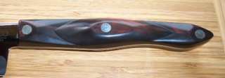 Cutco Petite Chefs Knife #1728 7 5/8 Blade Dark Handle  