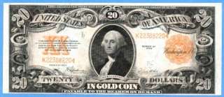 ecoins49 1922 $20 Gold Certificate **UNC** Beauty  