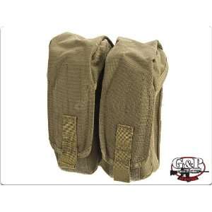 Molle AK Double Magazine Pouch (Coyote Brown)  Sports 