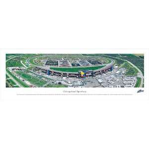  NASCAR 13.5 x 40 Chicagoland Motor Speedway Panoramic 