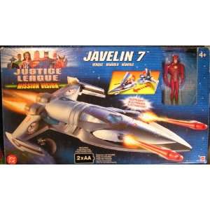  Justice League Javelin 7 Vehicle with 4.5 Flash Action 