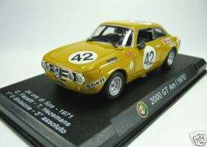 43 Alfa Romeo 2000 GTAm (1970) #42 diecast  