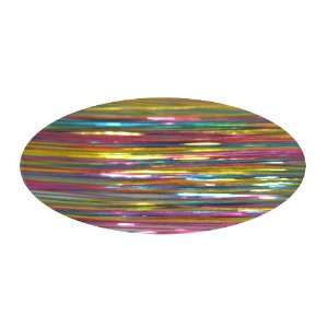 Piz Zaz Hair Glimmer Tinsel Pastel Rainbow Extensions + Hair Art Pin 