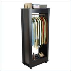   Mighty Closet   Compact Mobile Wardrobe Armoire 654775403940  