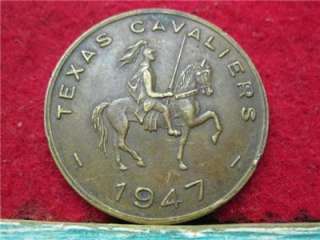 1947 TEXAS CAVALIERS TOKEN  