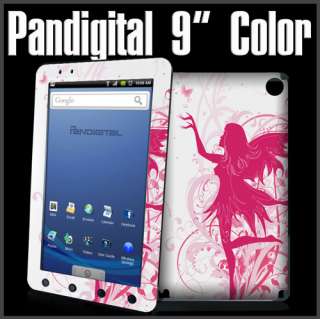 Pandigital Novel R90L200 Skin 9 Color Multimedia eReader Tablet Decal 