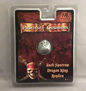 Pirates of the Carribbean Jack Sparrow Dragon Ring NEW  
