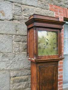 ANTIQUE LATE 1700s / EARLY 1800S GRANDFATHER CLOCK / R. CLARK SOUTH 