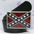 NEW Rebal Confederate Flag Metal Buckle Belt BL001A