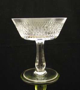 Fine Arts Crystal Royal Diamond Champagne Goblet  